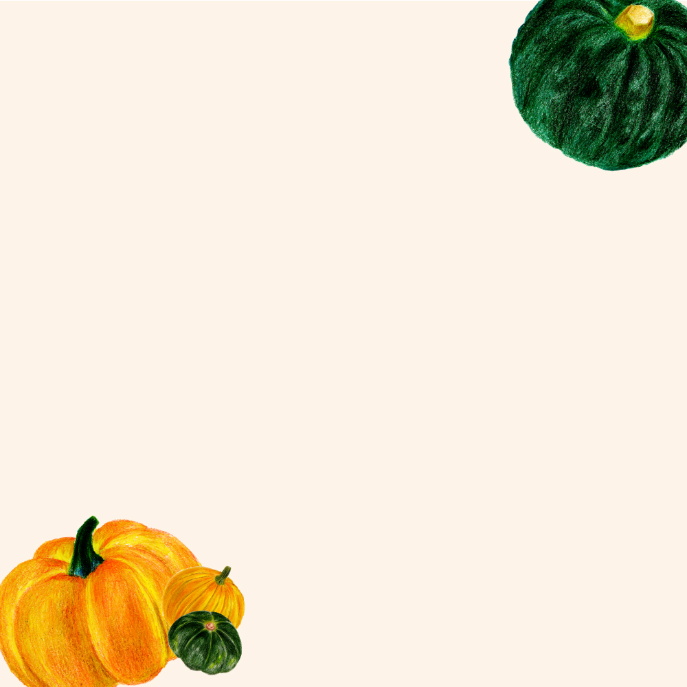 かぼちゃのイラスト
